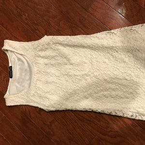Ivory lace dress